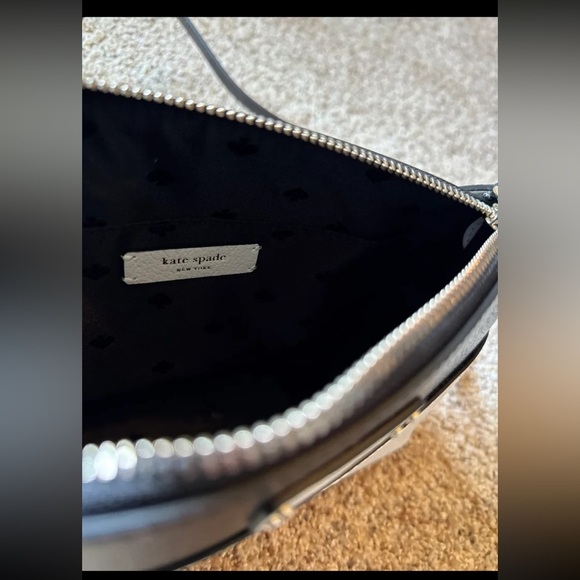 Kate Spade New York Jeanne Crossbody handbag, Vanilla Latte/Black ~MSRP$299 - Picture 9 of 12